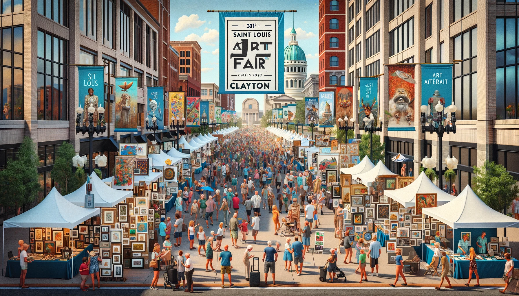 Saint Louis Art Fair Experience Art in Clayton We Art