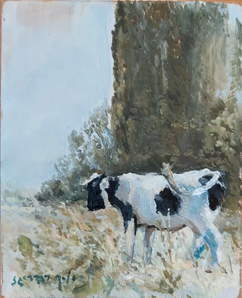 Cow-in-the-landscape