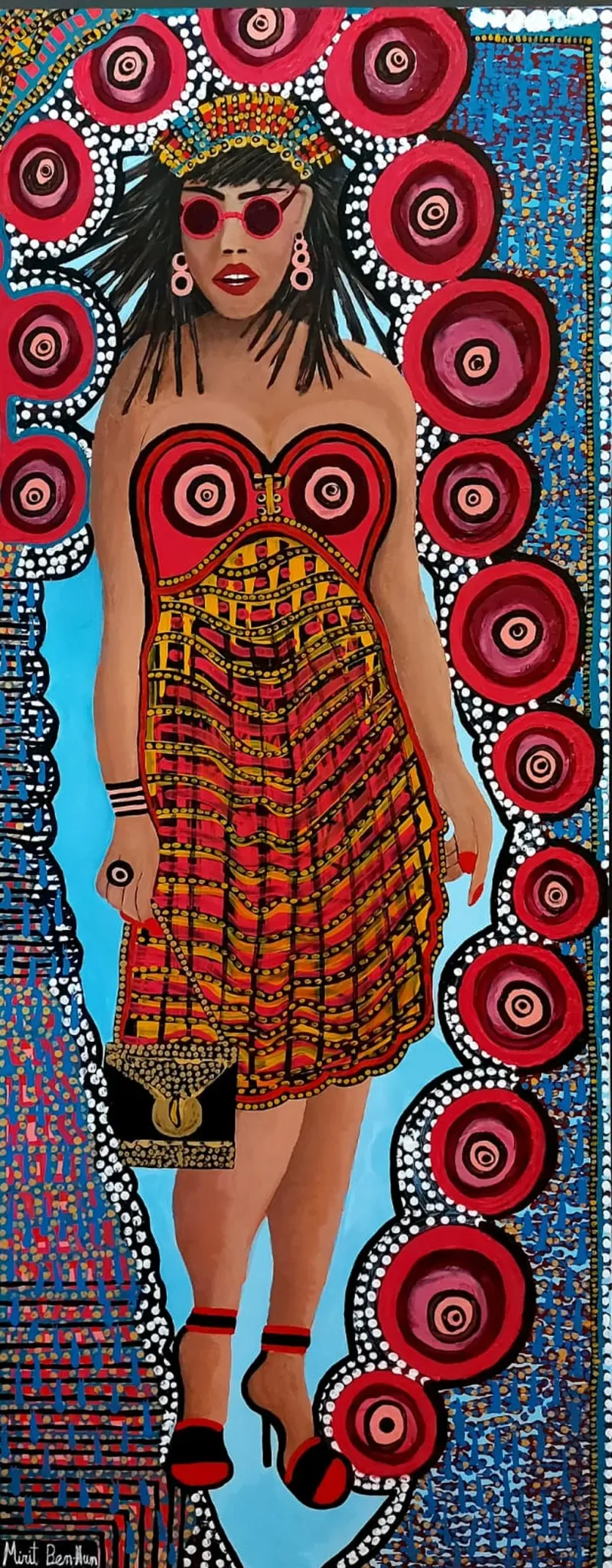 In-a-red-dress