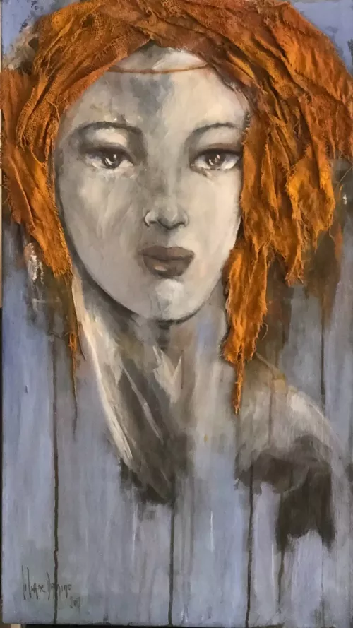 Rose des Sables 8 Painting