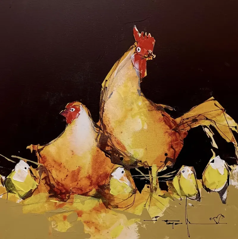 The Rooster and the Hen