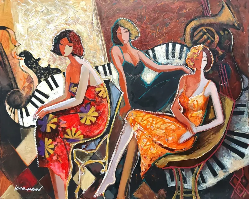 Three women