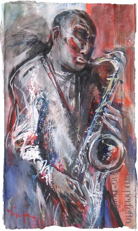 Silver-Saxophone