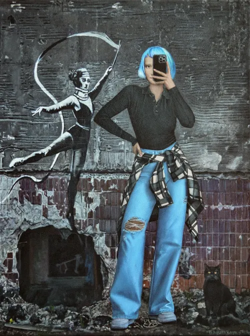 Selfie-with-Banksy-Art