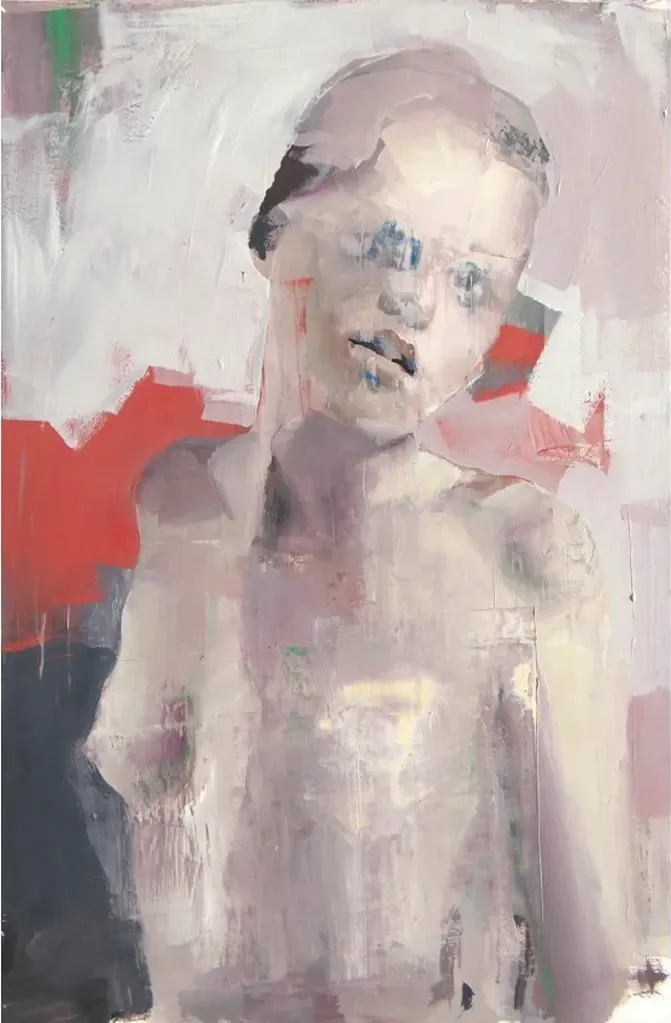 Untitled-–-Figurative-Expressionism-Oil-Portrait-by-Marcin-Ziolkowski