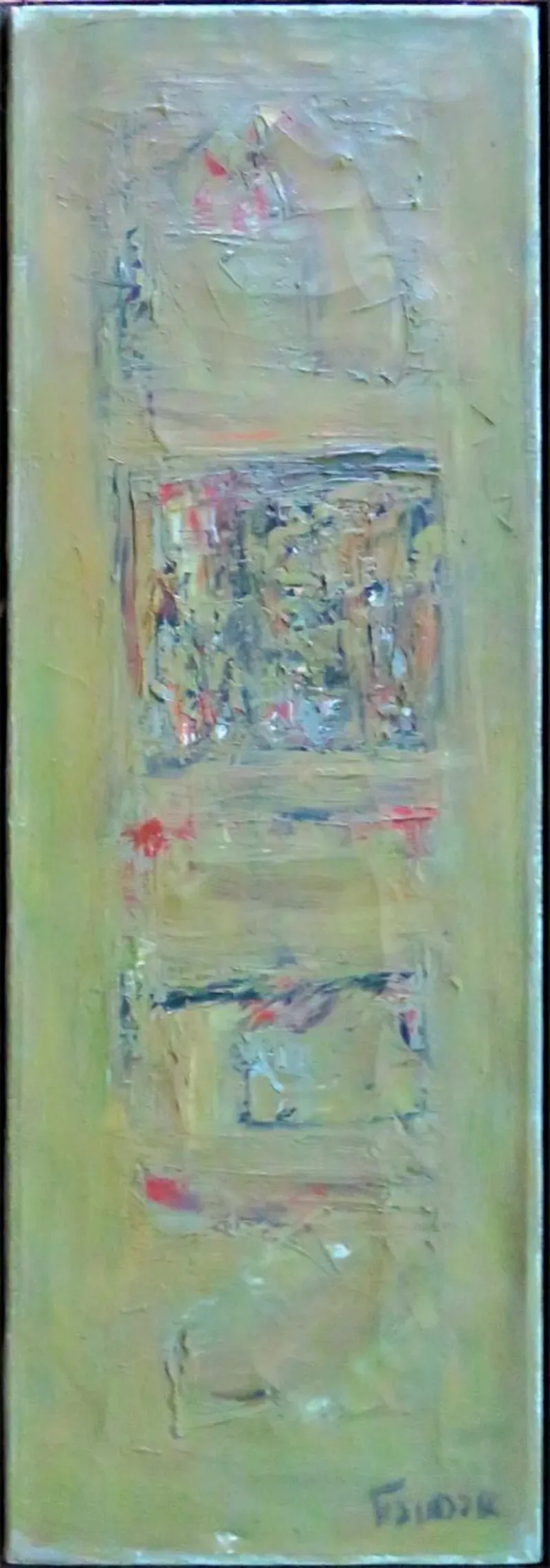 Abstract-in-yellow-and-green