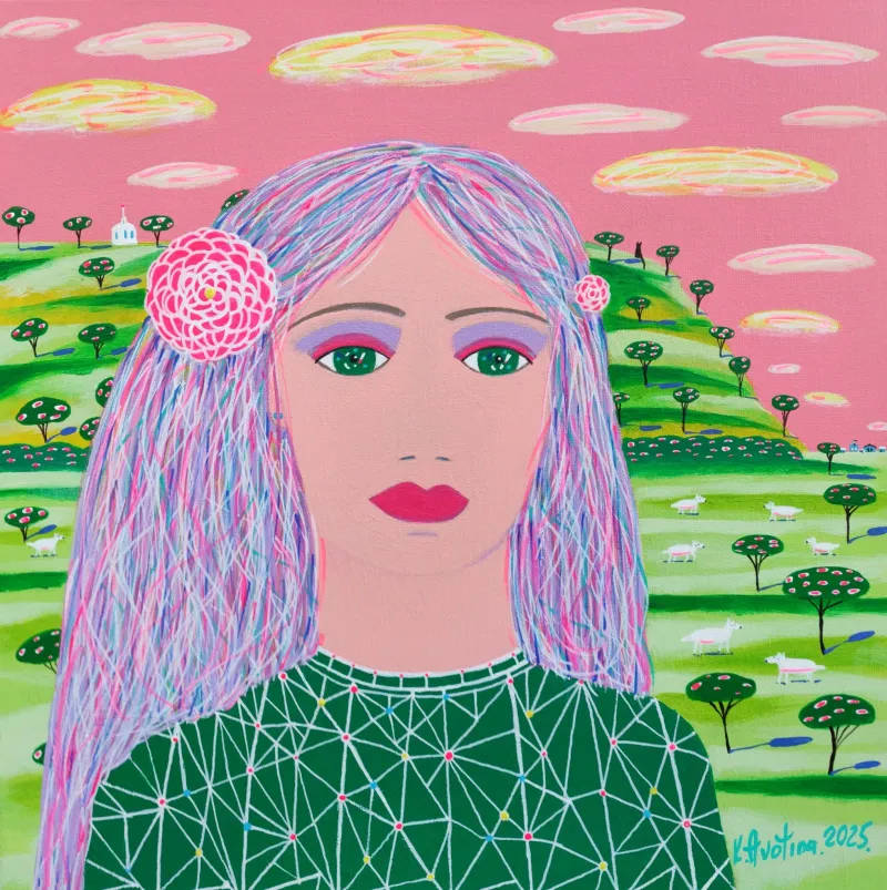 The Girl Who Lived In Pastel Sky