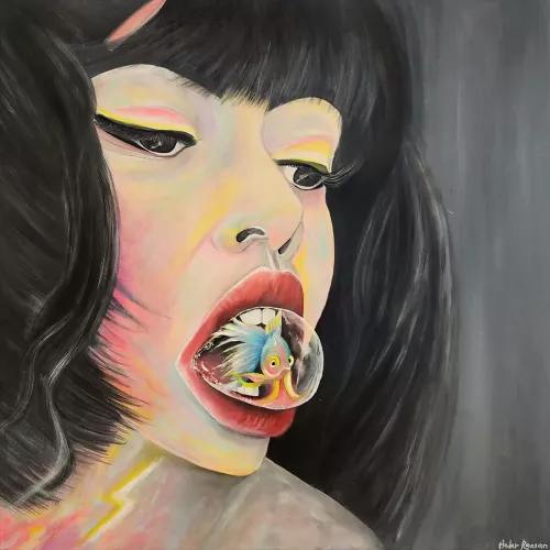 Pop the Bubble Painting