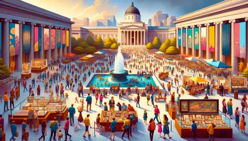 National-Gallery-of-Art:-A-Cultural-Landmark-in-Washington,-DC