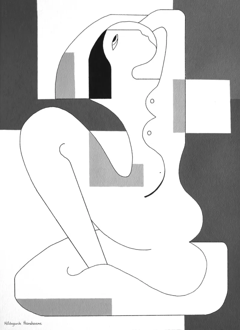 La-signora-Black-and-White-version