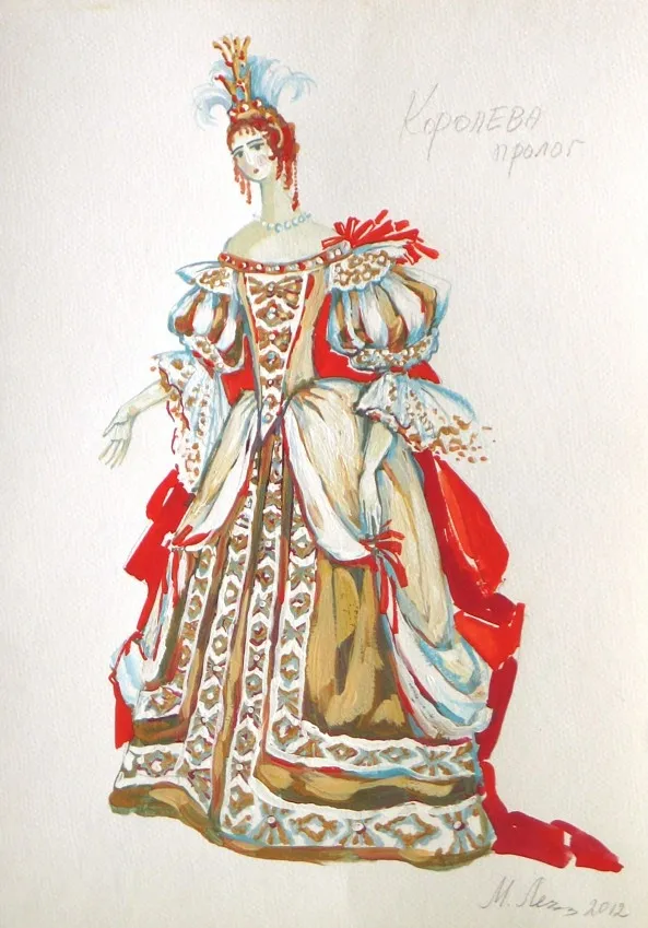 The-Queen-costume-sketch