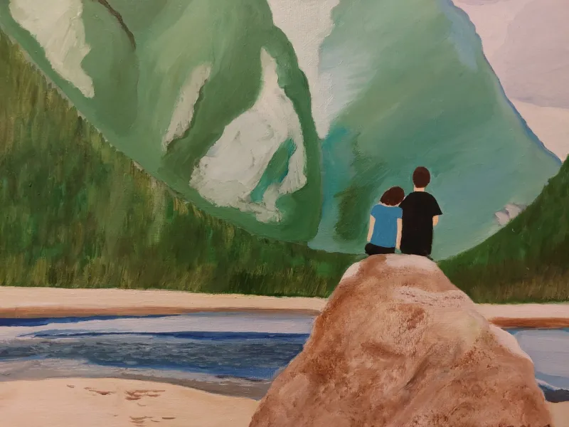 In the Ukrainian Carpathians