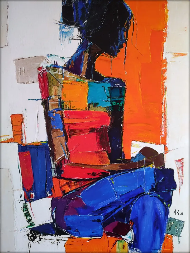 Composition with a Chair