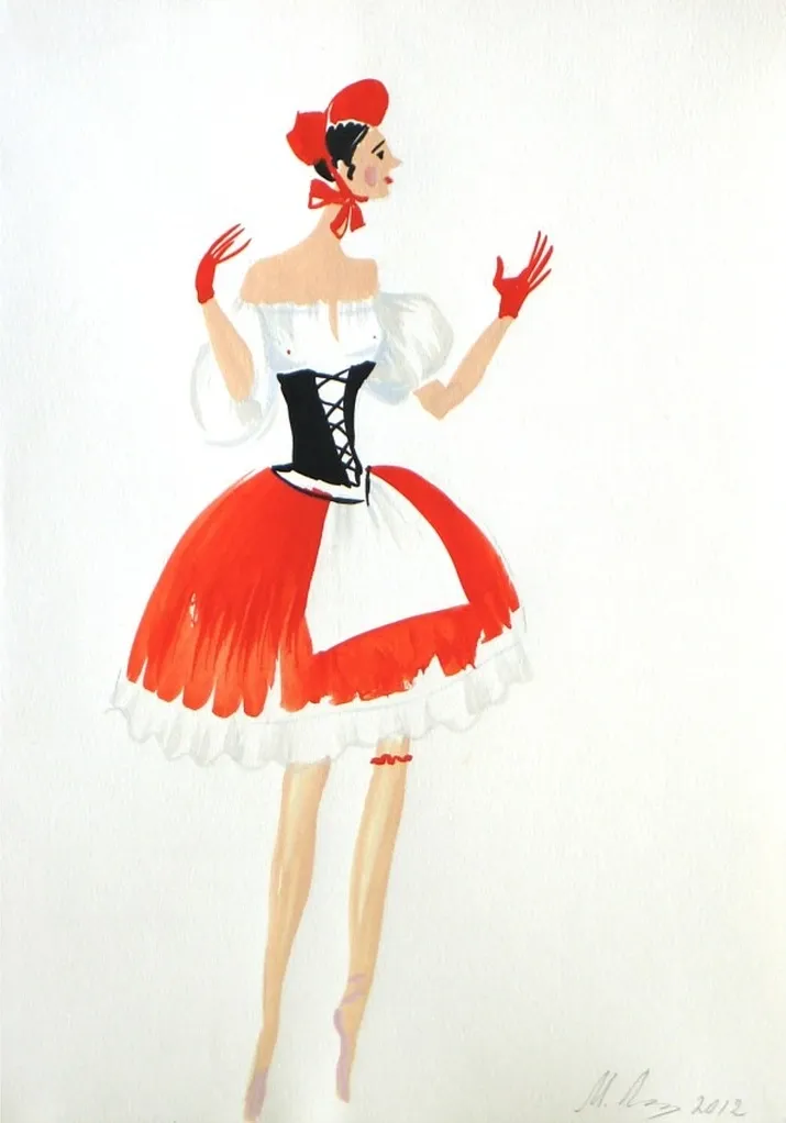 The-Red-Riding-Hood-costume-sketch