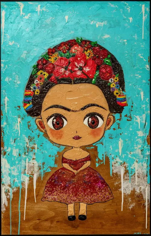 Frida-Kahlo-Painting