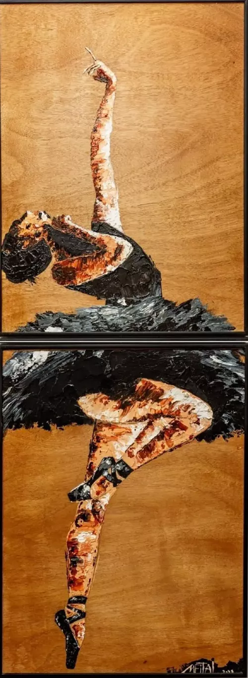 Black Swan Painting