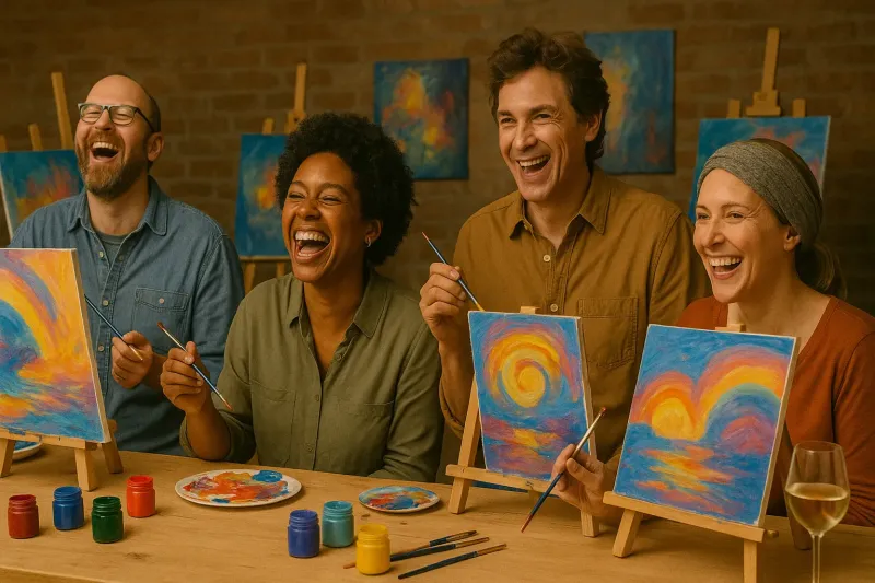 Paint-Nite-Art-Event-in-Hamilton.-Fun-creative-event.-Paint-Party.