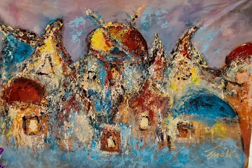 Evening-Windows-in-Jerusalem-Painting