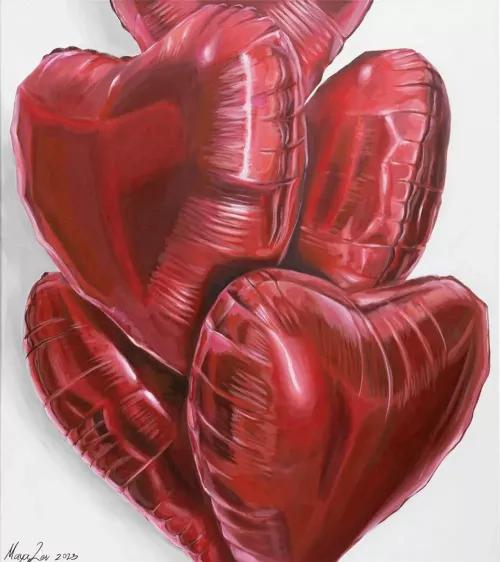 Crimson-Embrace-Painting