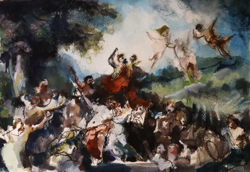 Allegory of pleasure - from Psyche series