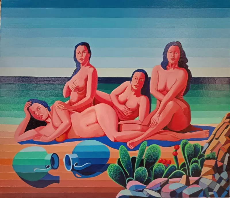 Bathers on the Beach