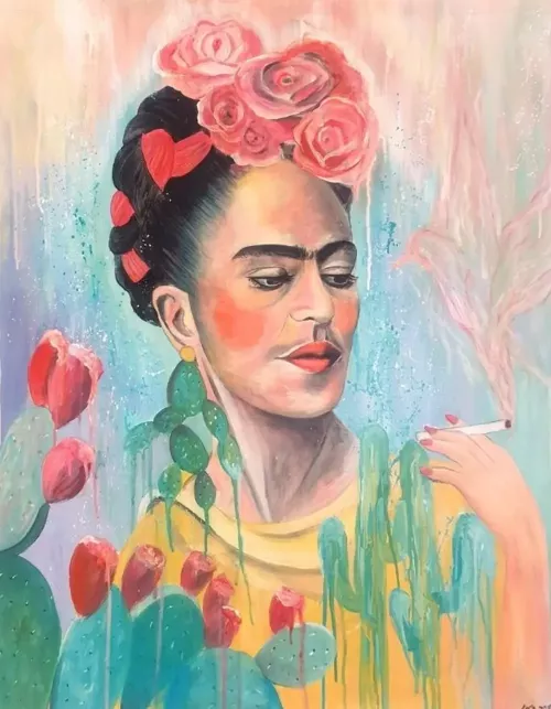 Frida Kahlo Painting
