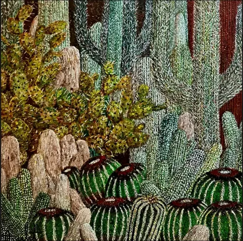 Cactus Painting