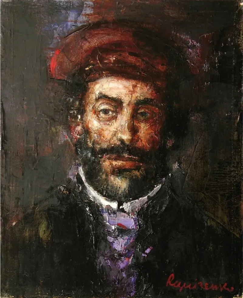 Portrait – Expressive and Timeless Oil Painting on Canvas
