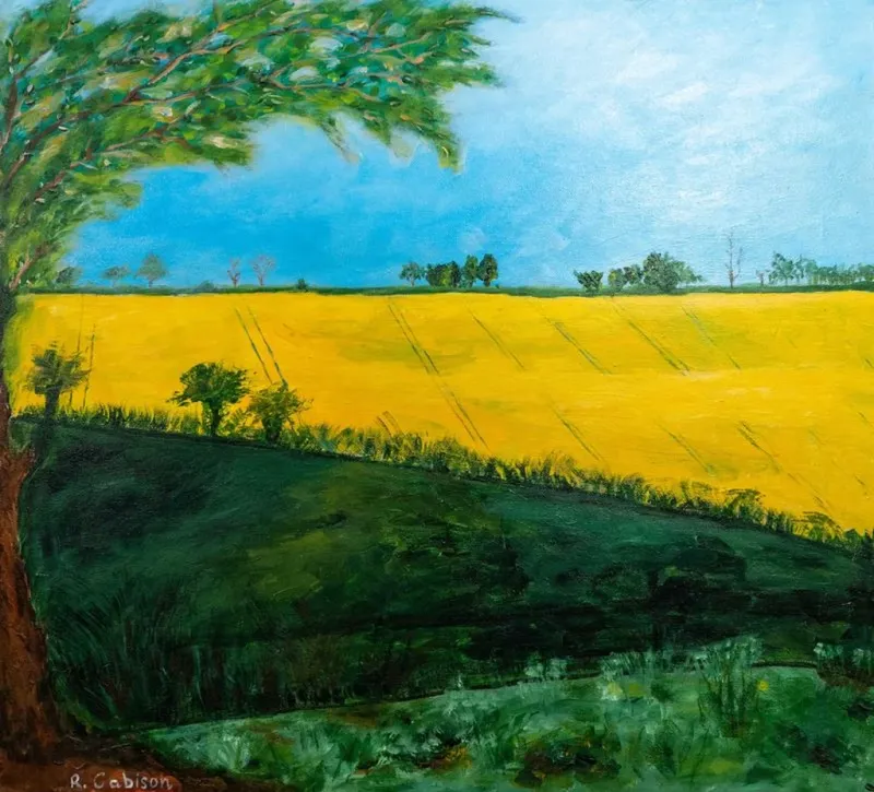 In-a-golden-and-green-field