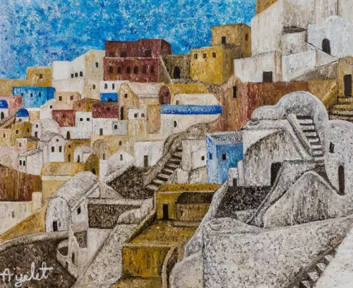 Greece Painting
