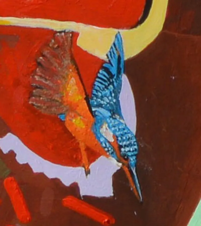 Unchain my heart close up of kingfisher.webp