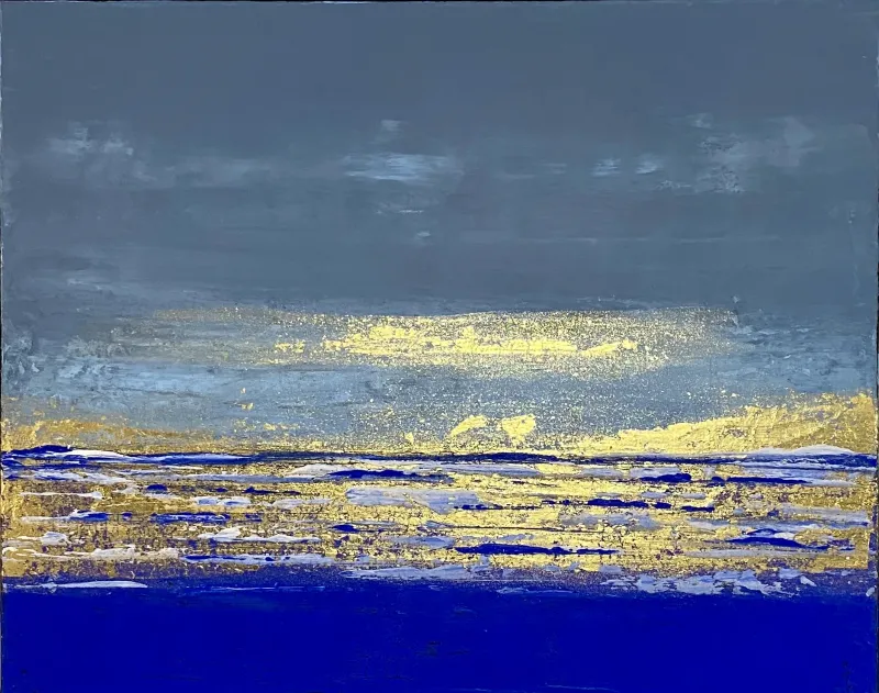 Sun on the sea