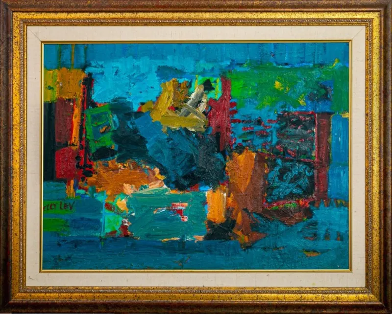 Abstract in Blue