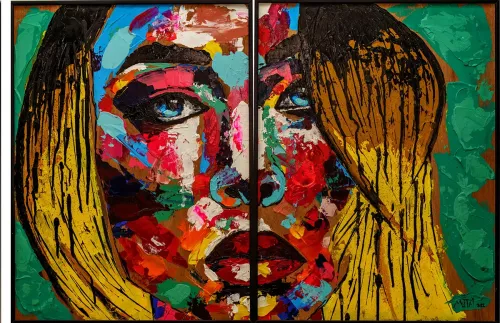 Yellow Hair Painting