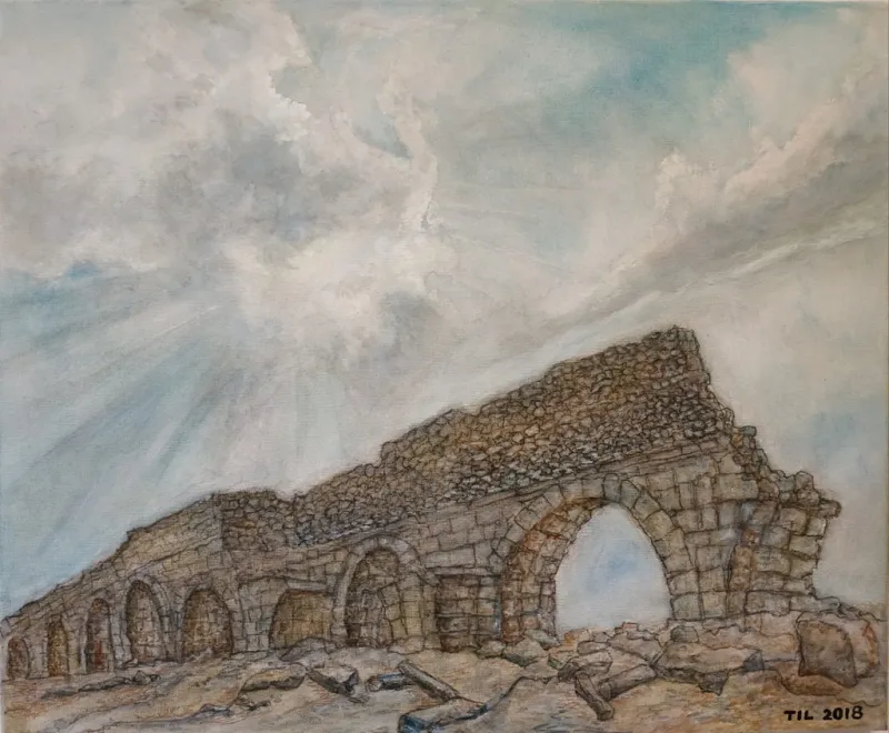 The-Aqueduct-in-Caesarea