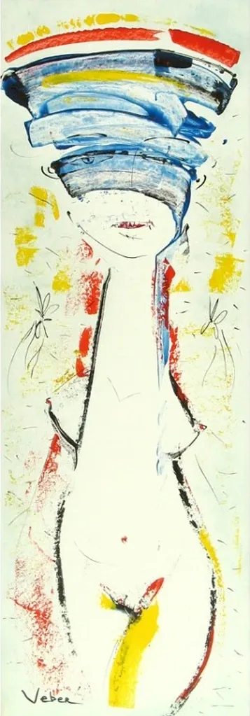 Nude – A Bold and Artistic Abstract Artwork