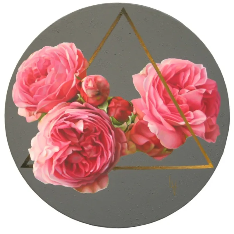 Roses-–-Realistic-Floral-Oil-Painting
