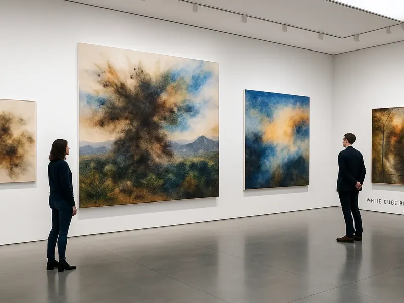Cai-Guo‑Qiang:-Gunpowder-&-Abstraction-–-White-Cube-Mason’s-Yard