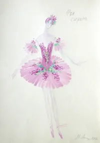 The-Lilac-Fairy-costume-sketch