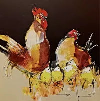 The-rooster-and-the-hen