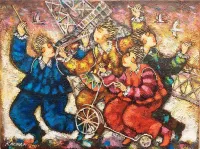 Musicians-on-wheels