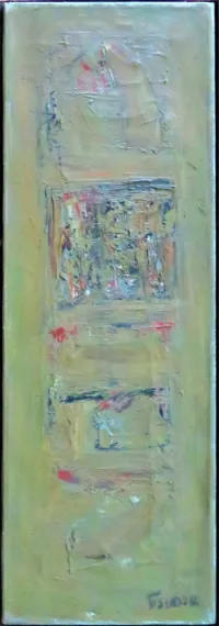 Abstract-in-yellow-and-green