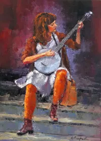 Girl-with-Banjo