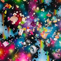 Cosmic-Rainbow-Rubbish