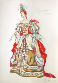 The-Queen-costume-sketch
