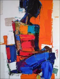 Composition with a Chair