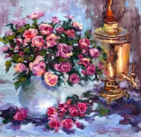 Samovar-and-Roses