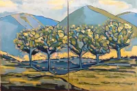 Trees-among-the-mountains-(diptych)