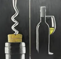 Vino (diptych)