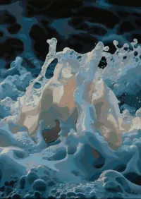 Wave-and-foam